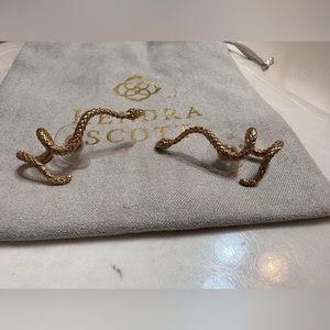 Kendra Scott phoenix gold snake stud climbers!